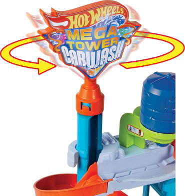 Hot Wheels Городская мойка HDP050, пластик, мультиколор купить,NaN