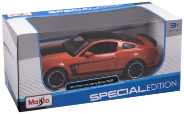 Maisto Ford Mustang Boss 302 31269 OG, металл, пластик, оранжевый купить,NaN