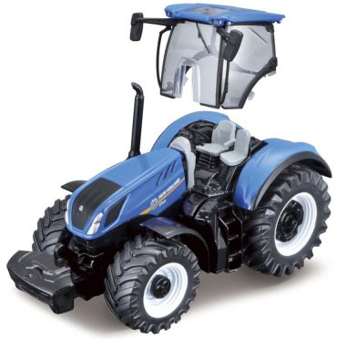 BBurago New Holland T7.315, металл, голубой