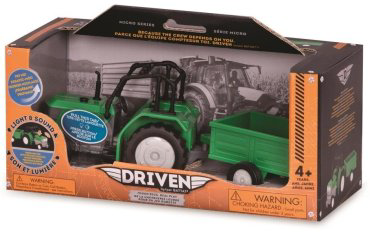 DRIVEN Трактор WH1071Z, пластик, зеленый