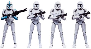 Фигурка STAR WARS Clone Trooper 9.5 см 4 шт