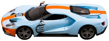 BBurago Ford GT Heritage Edition '19 18-41164, металл, пластик, голубой