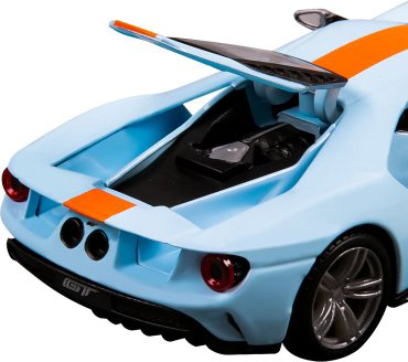 BBurago Ford GT Heritage Edition '19 18-41164, металл, пластик, голубой купить,NaN