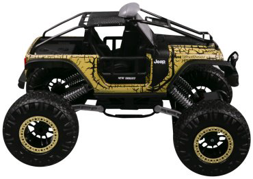 Машина New Bright Jeep Trailcat 61438U, пластик, мультиколор купить,NaN