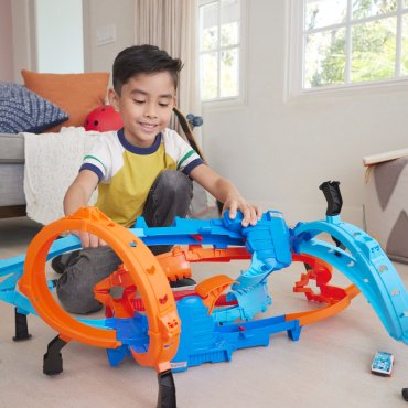 Детские треки и авторалли Hot Wheels Взрывной Запуск HXR710, пластик, мультиколор купить,NaN