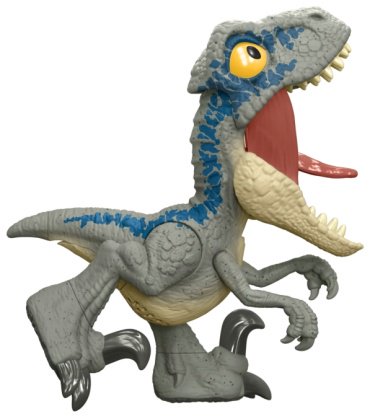 Фигурка Jurassic World Mega Roar. Фигурка динозавра Велоцираптор Блю 20 см 1 шт
