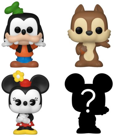 Фигурка Funko Goofy 2.3 см 4 шт