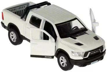 Технопарк Dodge RAM 1500 Rebel, металл, белый купить,NaN