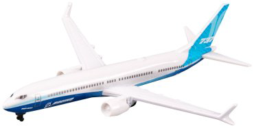 Maisto Boeing 737 MAX 10 15088/4, металл, пластик, белый