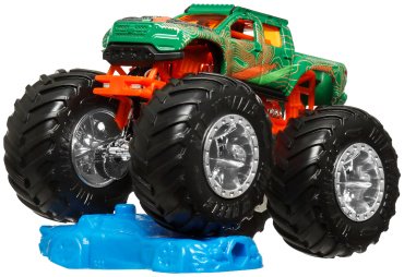 Внедорожник Hot Wheels Nissan 2024 FYJ44/HTM35, пластик, металл, зеленый купить,NaN
