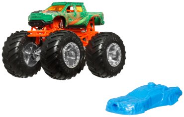 Внедорожник Hot Wheels Nissan 2024 FYJ44/HTM35, пластик, металл, зеленый купить,NaN