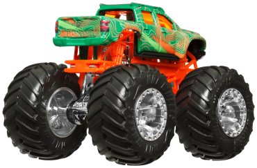 Внедорожник Hot Wheels Nissan 2024 FYJ44/HTM35, пластик, металл, зеленый купить,NaN