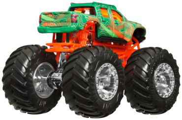 Внедорожник Hot Wheels Nissan 2024 FYJ44/HTM35, пластик, металл, зеленый купить,NaN
