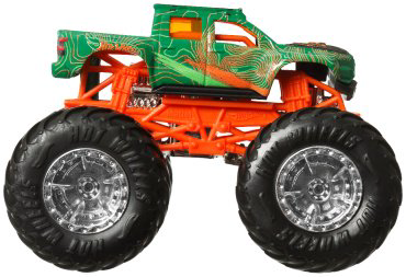 Внедорожник Hot Wheels Nissan 2024 FYJ44/HTM35, пластик, металл, зеленый купить,NaN