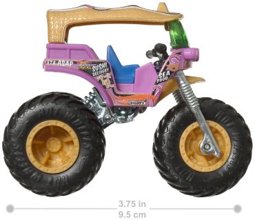Внедорожник Hot Wheels Tuk n Roll FYJ44/HTM46, пластик, мультиколор купить,NaN