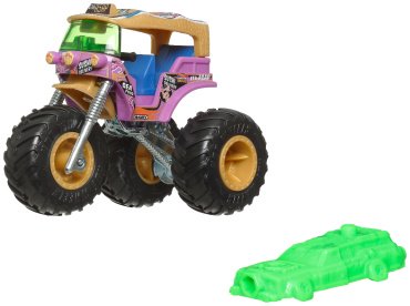 Внедорожник Hot Wheels Tuk n Roll FYJ44/HTM46, пластик, мультиколор купить,NaN