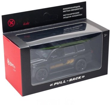 X Game kids Pull-Back 91080B, металл, черный купить,0