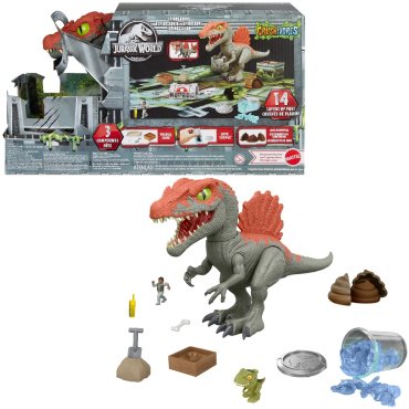 Фигурка Jurassic World Спинозавр 32 см 2 шт