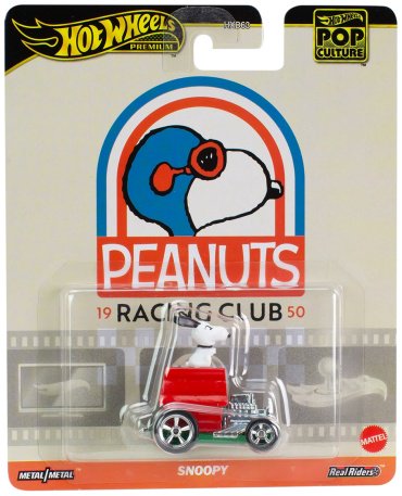 Легковая Hot Wheels Pop Culture - Snoopy HXD63/HVJ42, металл, мультиколор