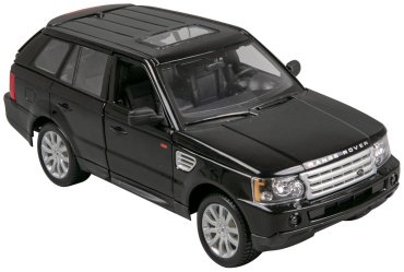 BBurago Range Rover Sport 18-12069 BK, металл, черный