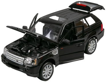BBurago Range Rover Sport 18-12069 BK, металл, черный