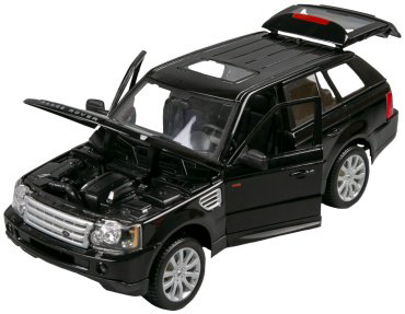 BBurago Range Rover Sport 18-12069 BK, металл, черный купить,NaN