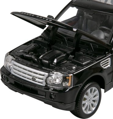 BBurago Range Rover Sport 18-12069 BK, металл, черный
