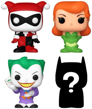 Фигурка Funko Harley Quinn 2.3 см 4 шт