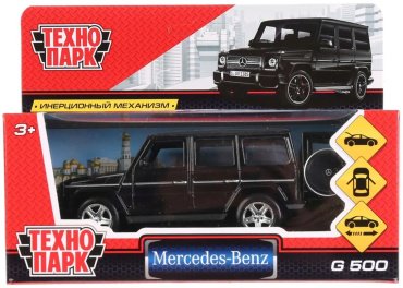 Внедорожник Технопарк Mercedes Benz G-класс 2005C107-R1, металл, черный