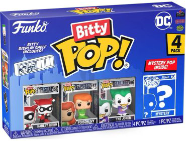 Фигурка Funko Harley Quinn 2.3 см 4 шт купить,NaN