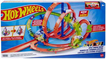 Трек Hot Wheels Action Epic Crash Dash HNL97, мультиколор