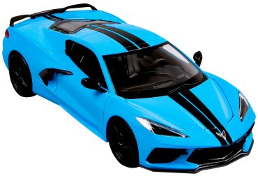 Maisto Chevrolet Corvette C8 2020 31527 BU, металл, голубой