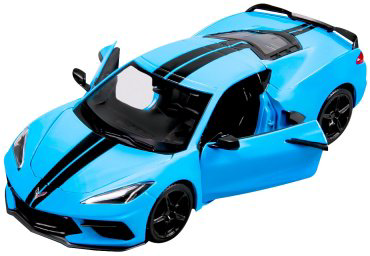 Maisto Chevrolet Corvette C8 2020 31527 BU, металл, голубой купить,NaN