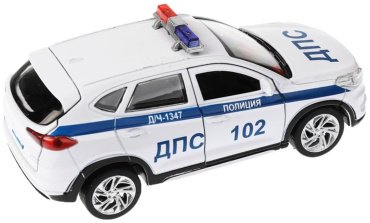 Технопарк Hyundai Tucson, металл, белый