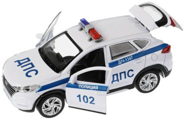 Технопарк Hyundai Tucson, металл, белый купить,NaN