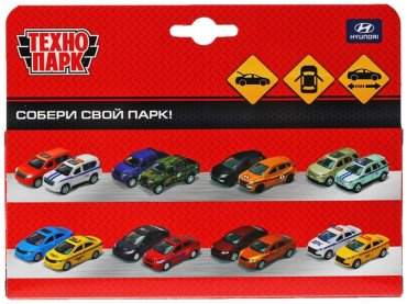 Технопарк Hyundai Tucson, металл, белый