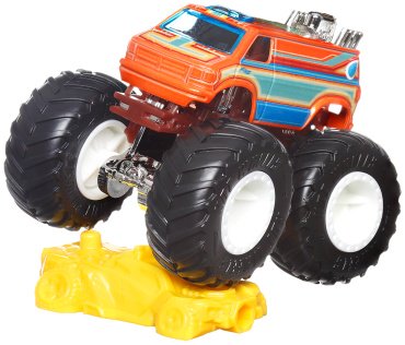 Внедорожник Hot Wheels Dodge RAM Van FYJ44/HTM24, пластик, оранжевый
