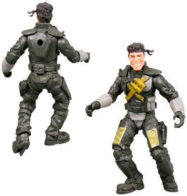 Фигурка Lanard Battle Force. Набор подвижных фигурок бойцов 7.5 см 6 шт