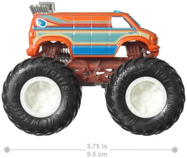 Внедорожник Hot Wheels Dodge RAM Van FYJ44/HTM24, пластик, оранжевый