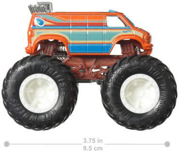 Внедорожник Hot Wheels Dodge RAM Van FYJ44/HTM24, пластик, оранжевый купить,NaN