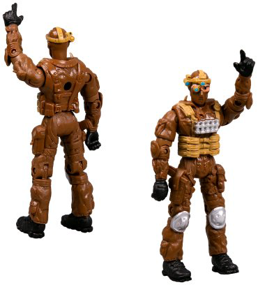 Фигурка Lanard Battle Force. Набор подвижных фигурок бойцов 7.5 см 6 шт купить,NaN