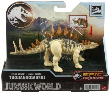 Фигурка Jurassic World Strike Attack - Tuojiangosaurus 7.5 см 1 шт купить,NaN