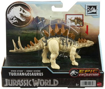 Фигурка Jurassic World Strike Attack - Tuojiangosaurus 7.5 см 1 шт купить,NaN