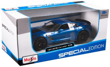 Maisto Corvette Z06 2015 31133 BU, металл, синий купить,NaN