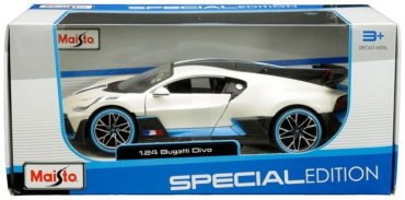 Maisto Bugatti Divo 31526 WT, металл, белый