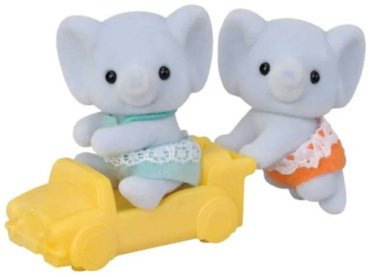Фигурка Sylvanian Families Слоники-близнецы 4 см 2 шт