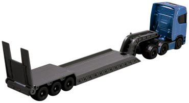 Автотранспортер Maisto Scania 770S with Toolcat 11681/4, металл, пластик, синий купить,NaN