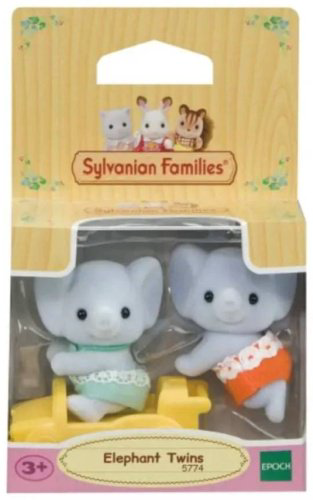 Фигурка Sylvanian Families Слоники-близнецы 4 см 2 шт купить,NaN