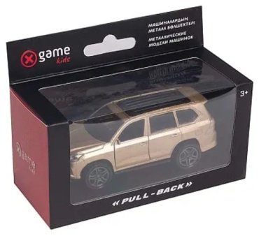 X Game kids Pull-Back 57000G, пластик, металл, золотой купить,NaN