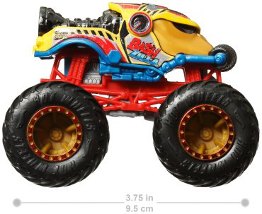 Внедорожник Hot Wheels Bashzilla 2024 FYJ44/HTM33, пластик, мультиколор купить,NaN